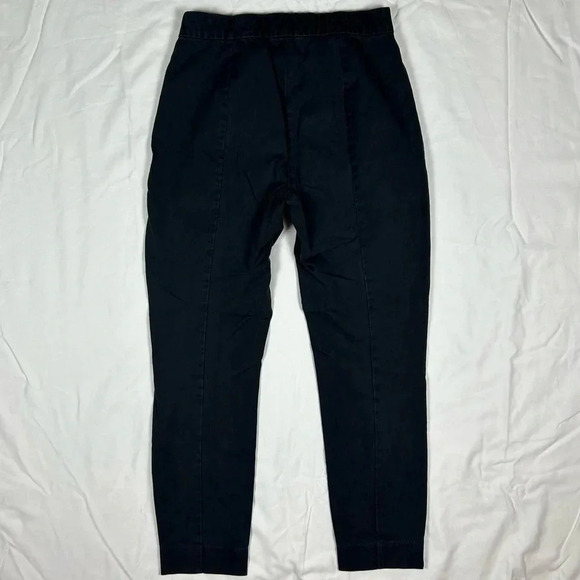 Everlane Side Zip Stretch Cotton Pants in Black - Picture 3 of 8